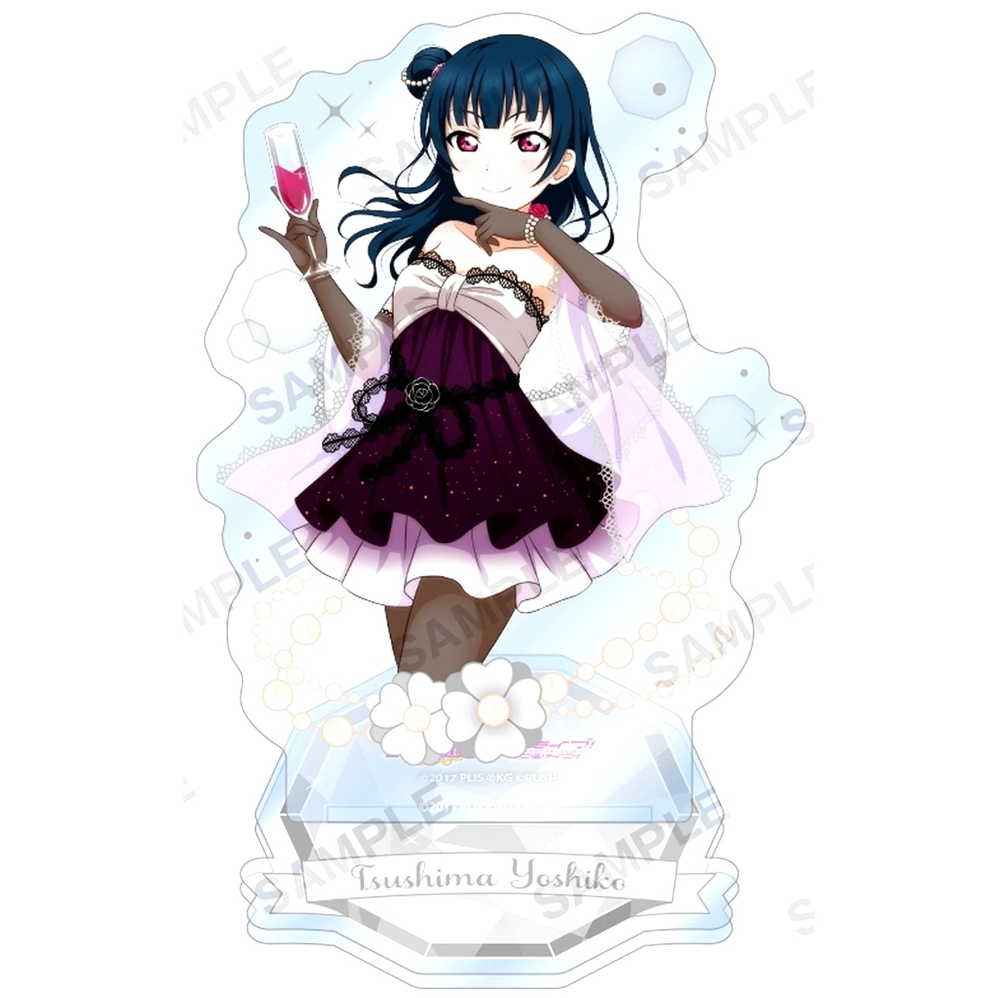 Yoshiko Tsushima Aqours Wedding Ver. Acrylic Stand Love Live! School Idol Festival [USED]