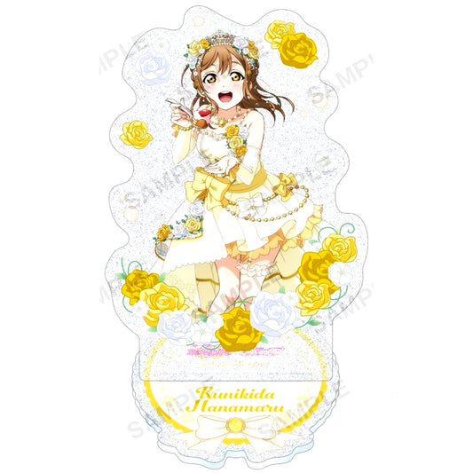 Hanamaru Kunikida Love Live! School Idol Festival Aqours Wedding Ver. Kirarin Acrylic Stand [USED]