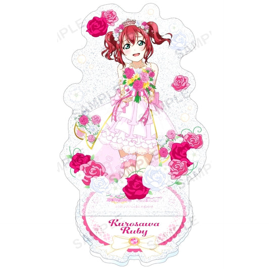 Ruby Kurosawa Kirarin Acrylic Stand Aqours Wedding Ver. Love Live! School Idol Festival [USED]