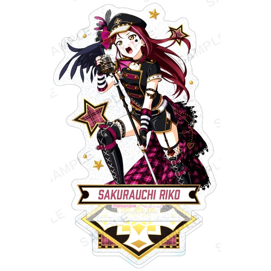 Riko Sakurauchi Love Live! School Idol Festival Aqours Punk Rock Ver. Kirarin Acrylic Stand [USED]