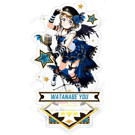 You Watanabe Kirarin Acrylic Stand Aqours Punk Rock Ver. Love Live! School Idol Festival [USED]
