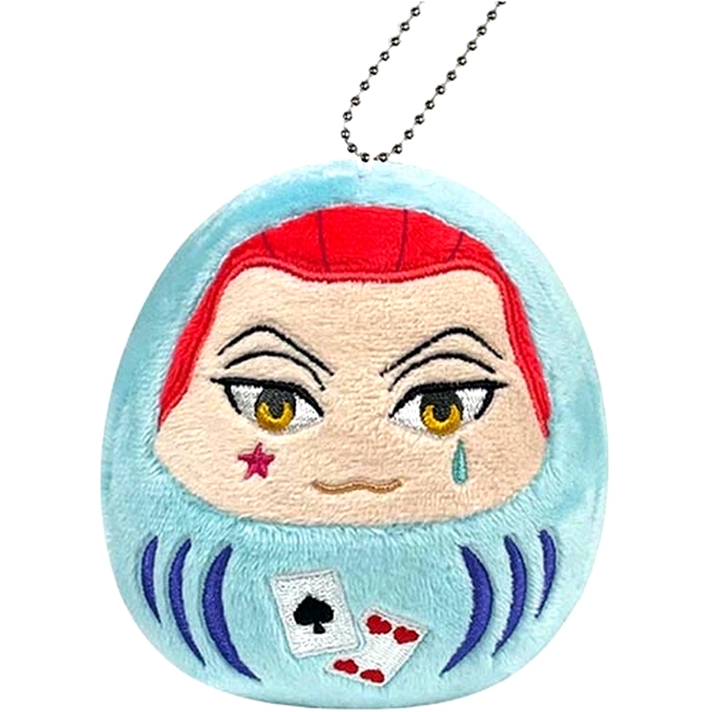 Hisoka Morow HUNTER x HUNTER Korokoro Daruma Mascot [USED]