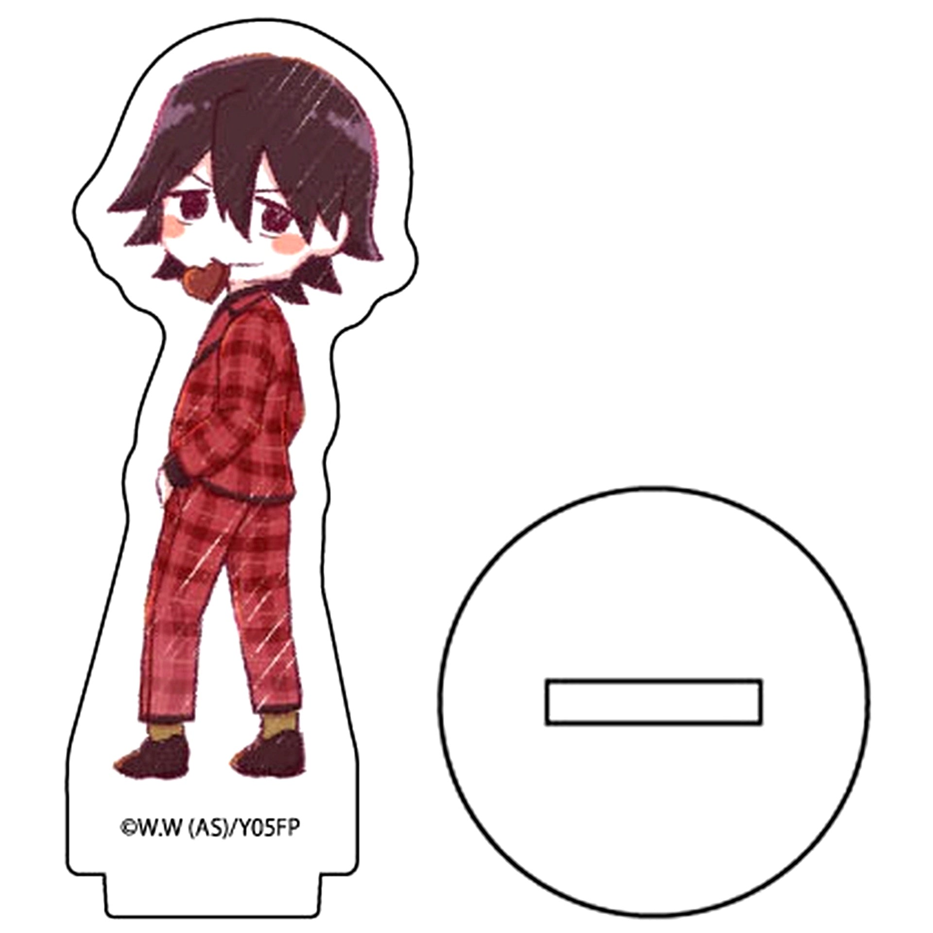 Yuto Shinkai Acrylic Petit Stand 11. Valentine Ver. GraffArt Illustration Yowamushi Pedal Limit Break [USED]