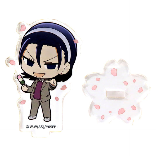 Jinpachi Todo Chibi Character Acrylic Stand Yowamushi Pedal Limit Break x Collabo Cafe Honpo [USED]