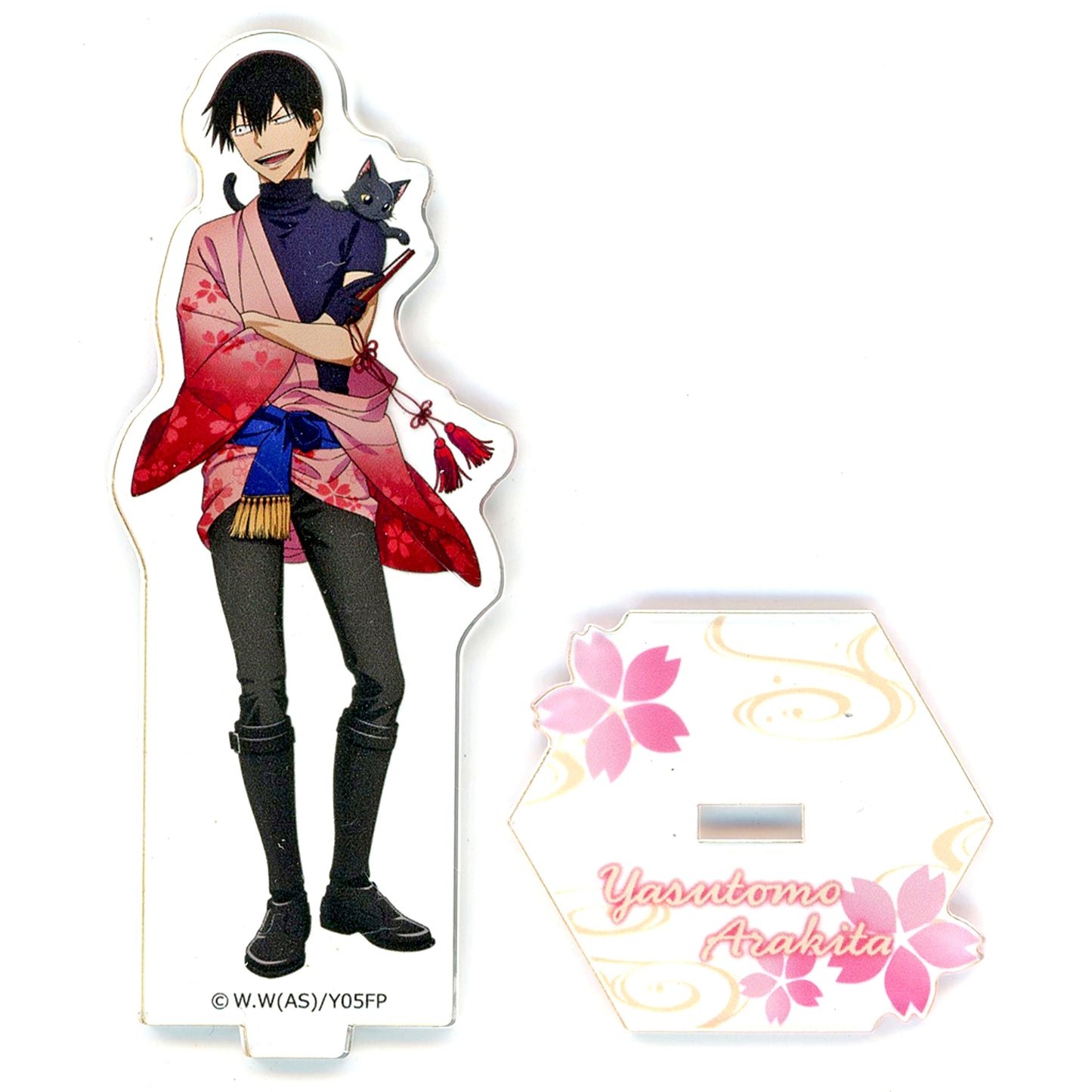 Yasutomo Arakita Life-Size Acrylic Stand Yowamushi Pedal LIMIT BREAK x Collabo Cafe Honpo [USED]