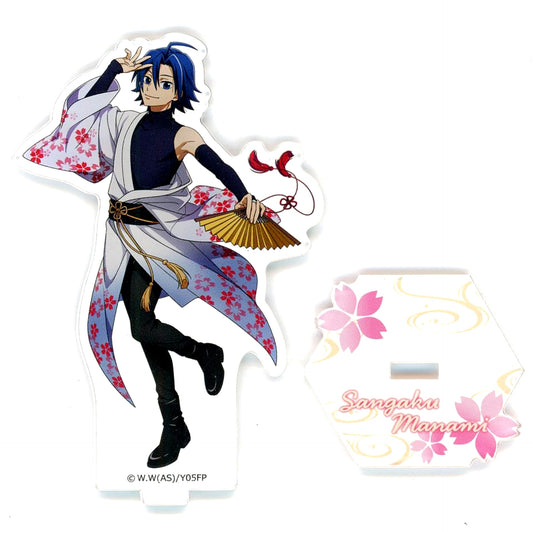 Sangaku Manami Life-Size Acrylic Stand Yowamushi Pedal LIMIT BREAK x Collabo Cafe Honpo [USED]