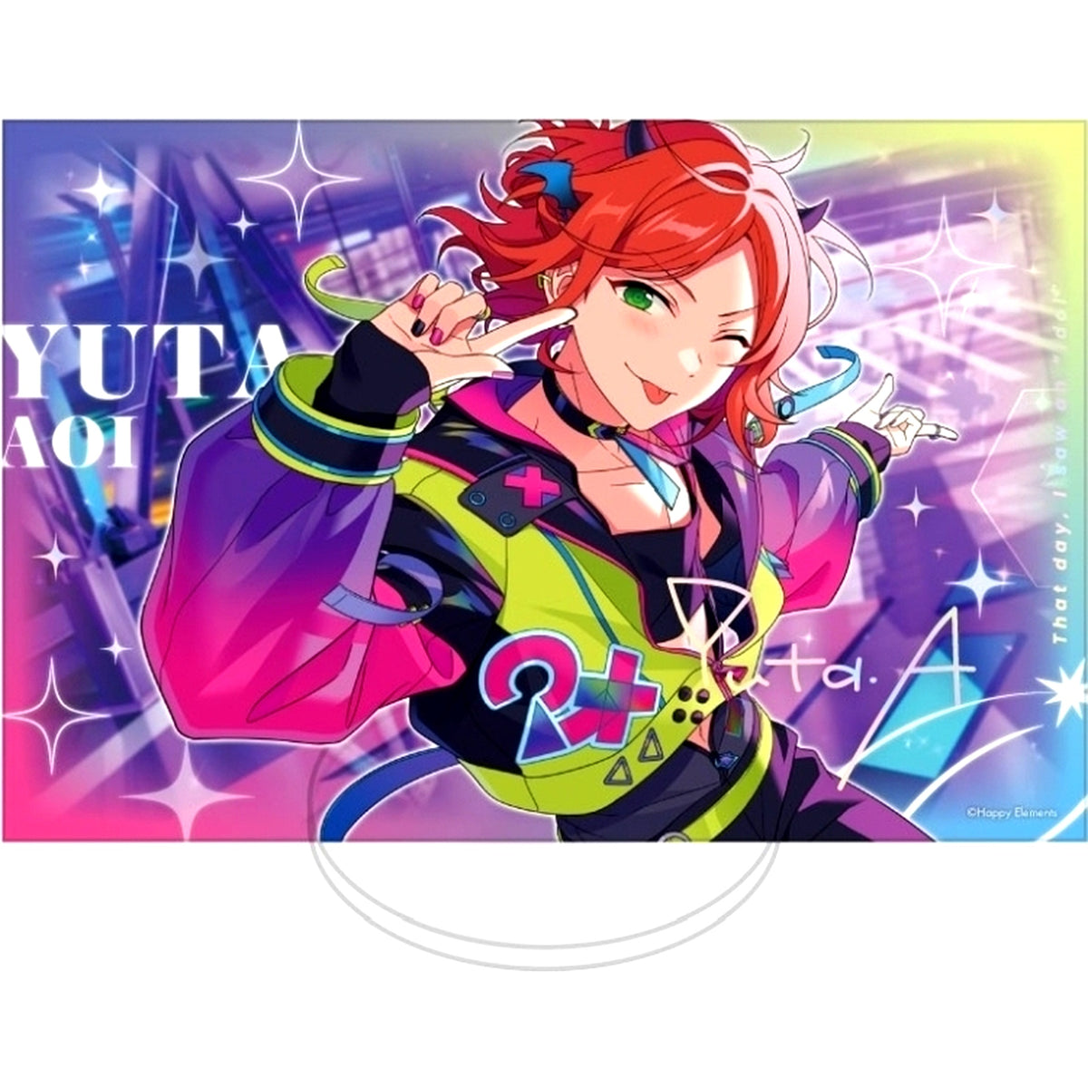 Yuta Aoi CLIMAX Ensemble Stars!! SPOTLIGHT Acrylic Stand [USED]