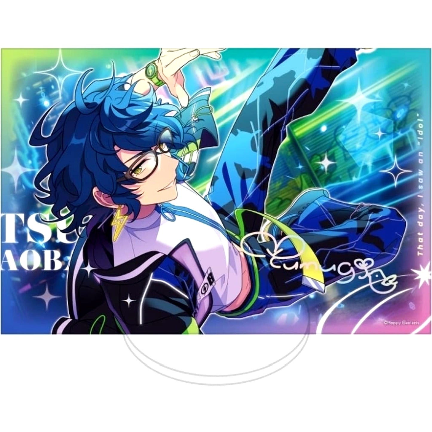 Tsumugi Aoba Ensemble Stars!! SPOTLIGHT Acrylic Stand [USED]