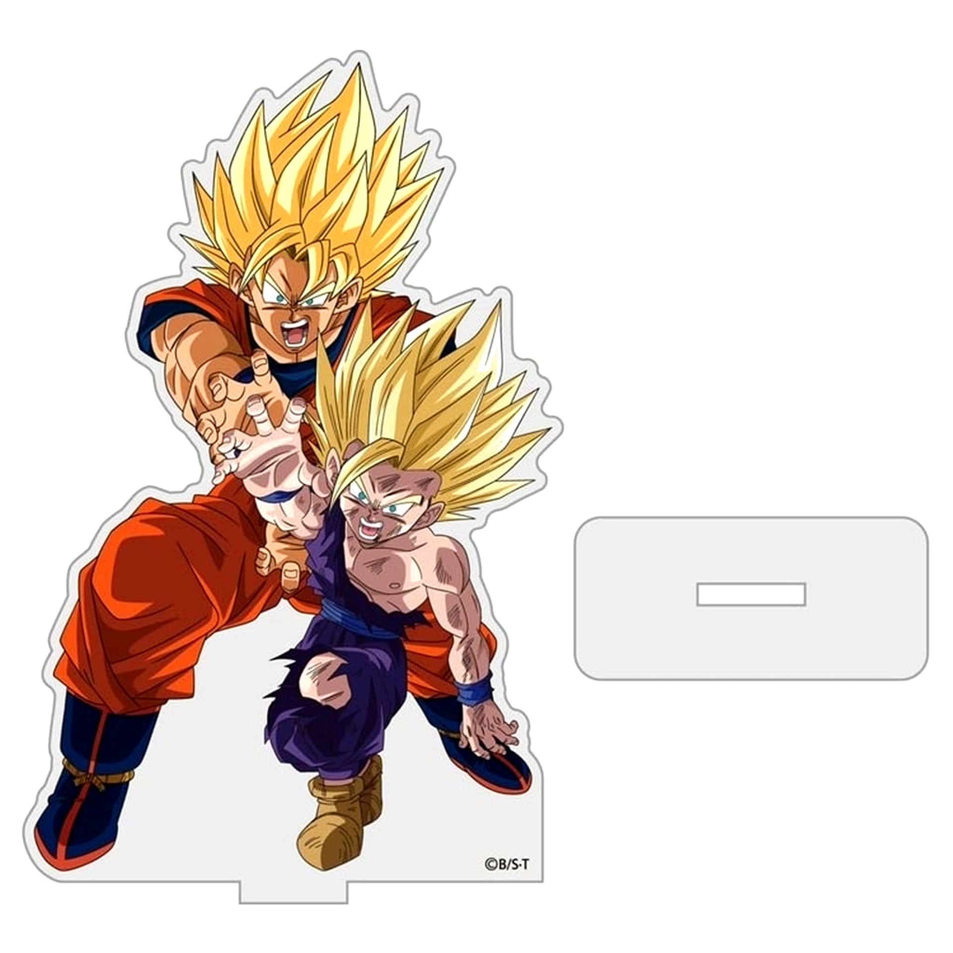 Goku & Gohan Dragon Ball Z Father-Son Kamehameha Acrylic Stand [USED]