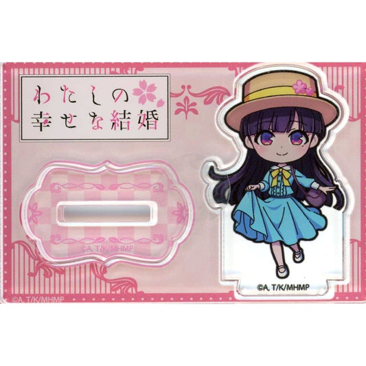My Happy Marriage Miyo Saimori Mini Acrylic Figure Don Quijote POP UP SHOP Acrylic Stands [USED]
