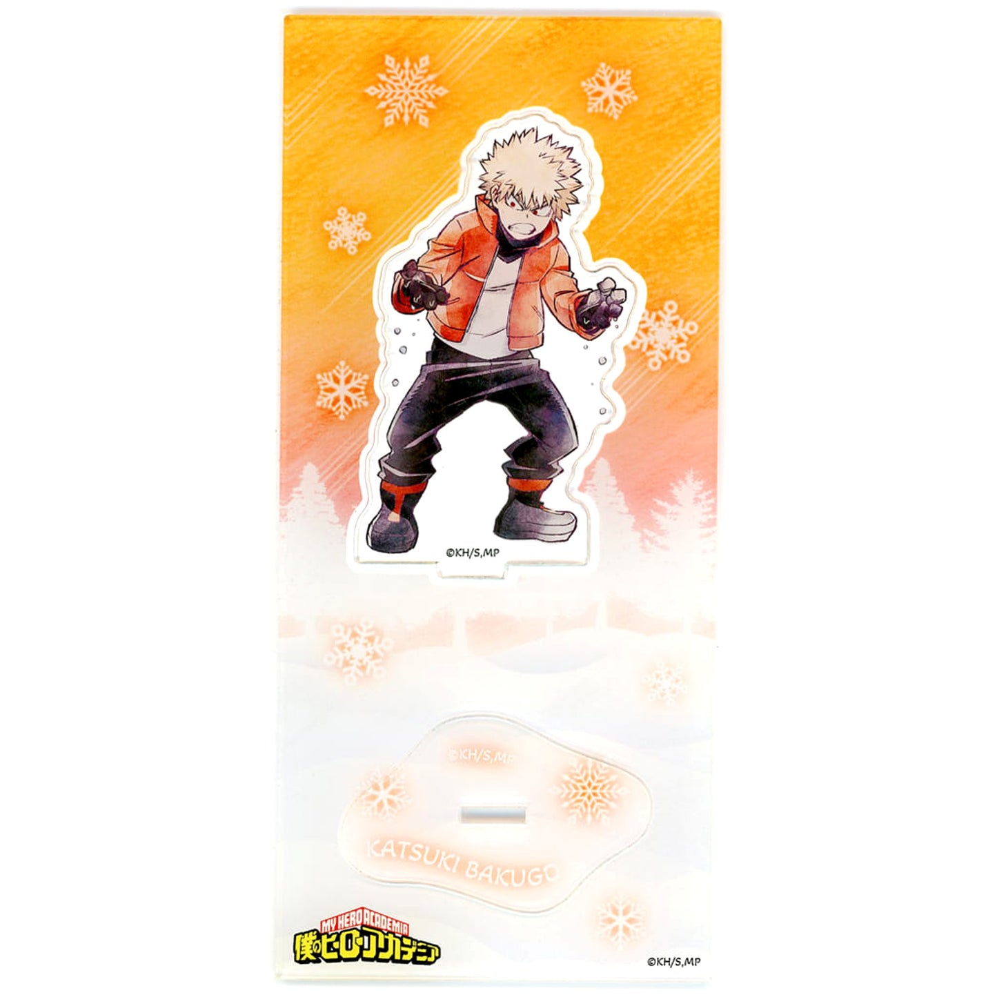 My Hero Academia Katsuki Bakugo Acrylic Stand Snowball Fight Acrylic Stands [USED]