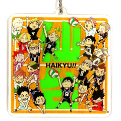 Group Sendai Regional Limited Acrylic Keychain Haikyu!! Jump Shop Exclusive [USED]