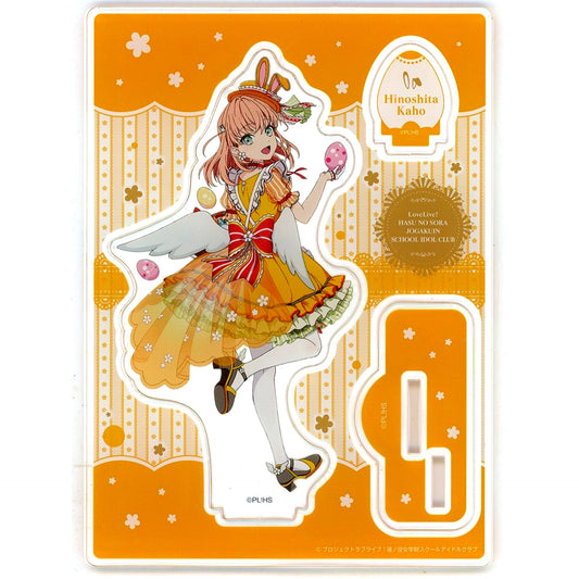Kaho Hinoshita Easter Acrylic Stand Love Live! Hasunosora Girls' High School Idol Club Pop Up Store in Hands [USED]