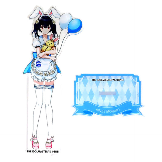 Rinze Morino THE IDOLM@STER Shiny Colors Acrylic Stand Full Body x SMILE BASE CAFE Vol.2 Spring Rabbit Party [USED]