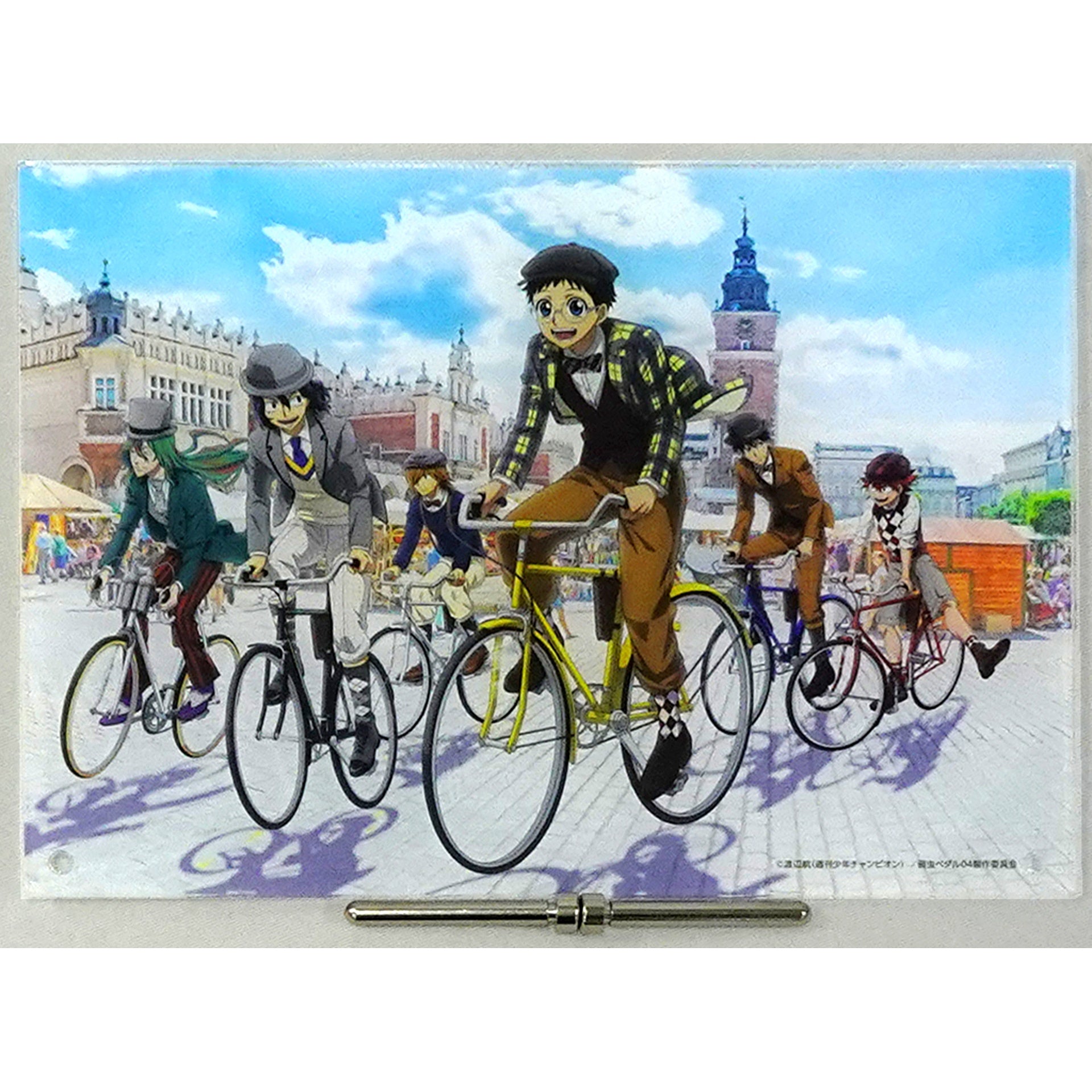 Sohoku High School Acrylic Panel Memories Retro Modern Run Yowamushi Pedal Glory Line [USED]