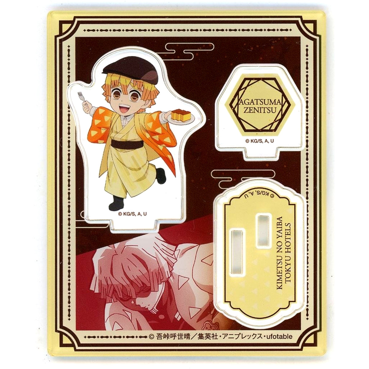Zenitsu Agatsuma Demon Slayer x Tokyu Hotels Special Buffet Acrylic Stand [USED]