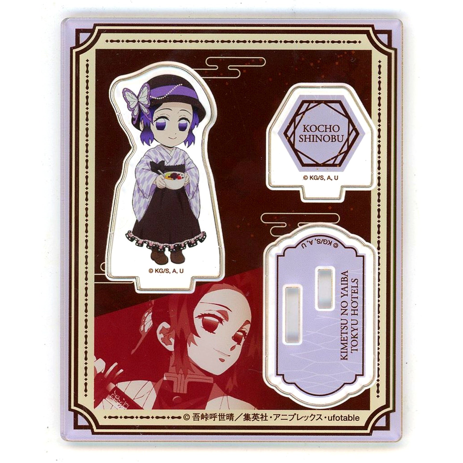 Shinobu Kocho Demon Slayer: Kimetsu no Yaiba x Tokyu Hotels Special Buffet Acrylic Stand [USED]