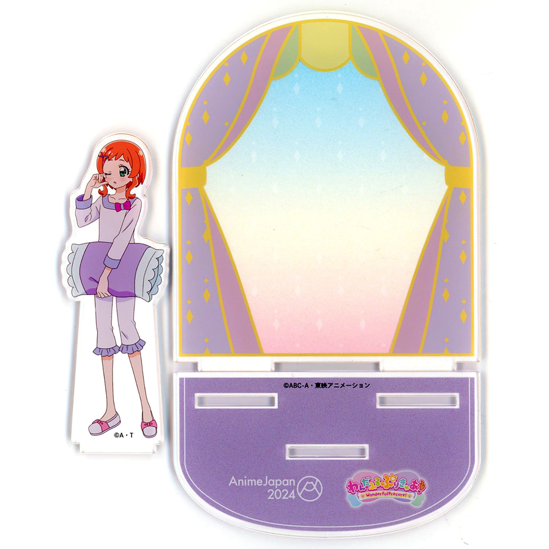 Iroha Inukai Wonderful Precure! Acrylic Stand with Diorama AnimeJapan 2024 Goods [USED]