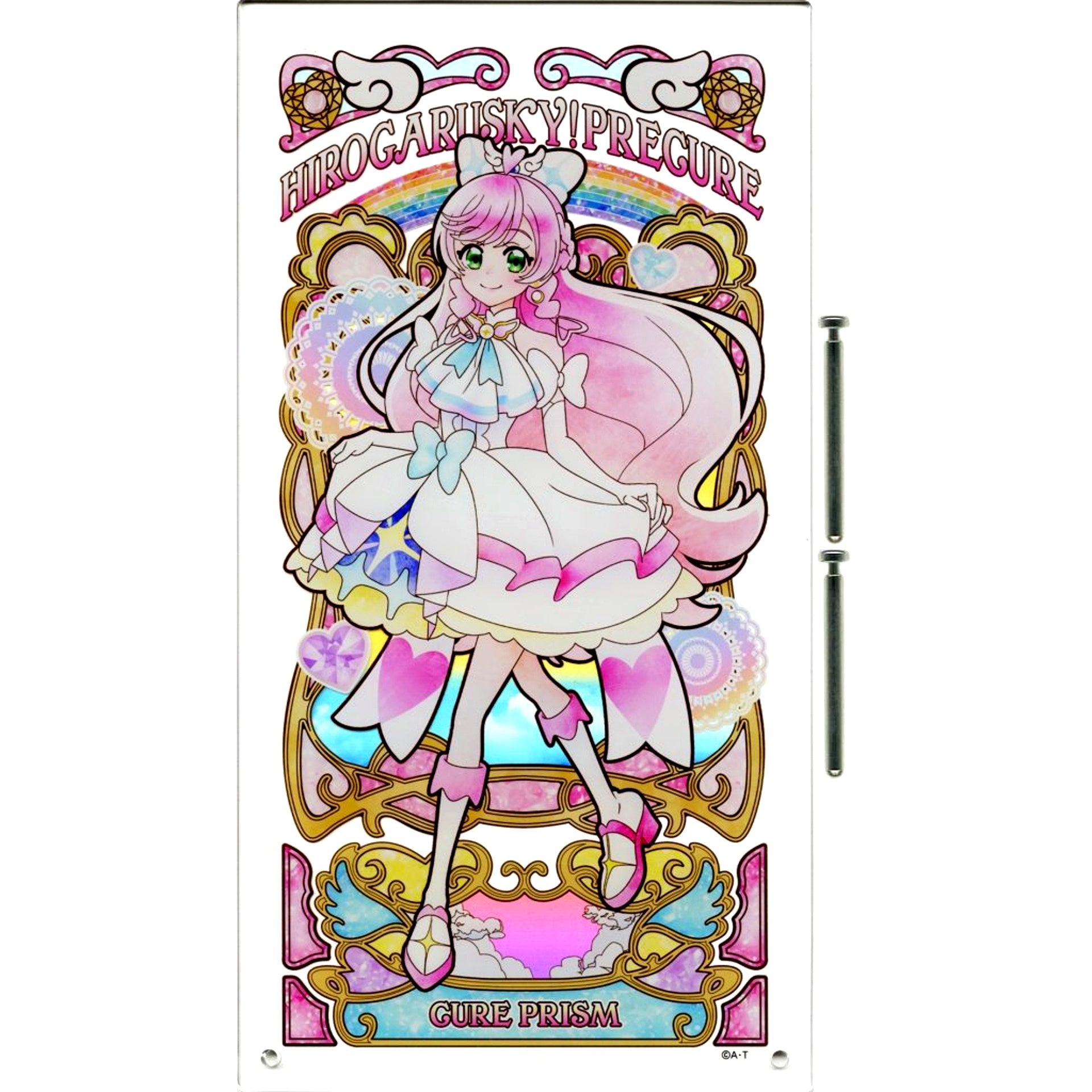 Cure Prism Acrylic Art Board The sky is the limit Hirogaru Sky! Precure [USED]