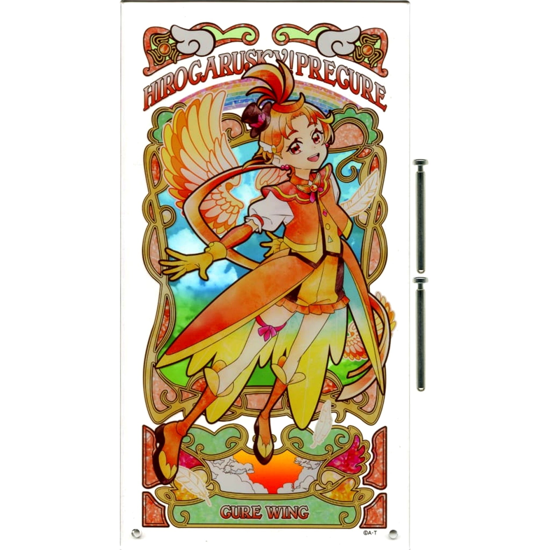 Cure Wing Soaring Sky! Pretty Cure Acrylic Art Board The sky is the limit [USED]
