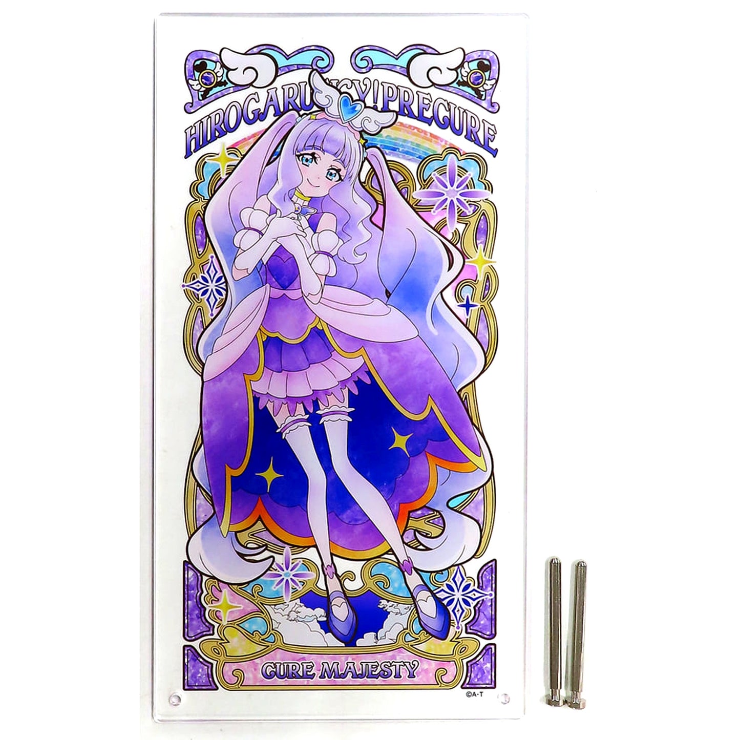 Cure Majesty Soaring Sky! Pretty Cure Acrylic Art Board The sky is the limit [USED]