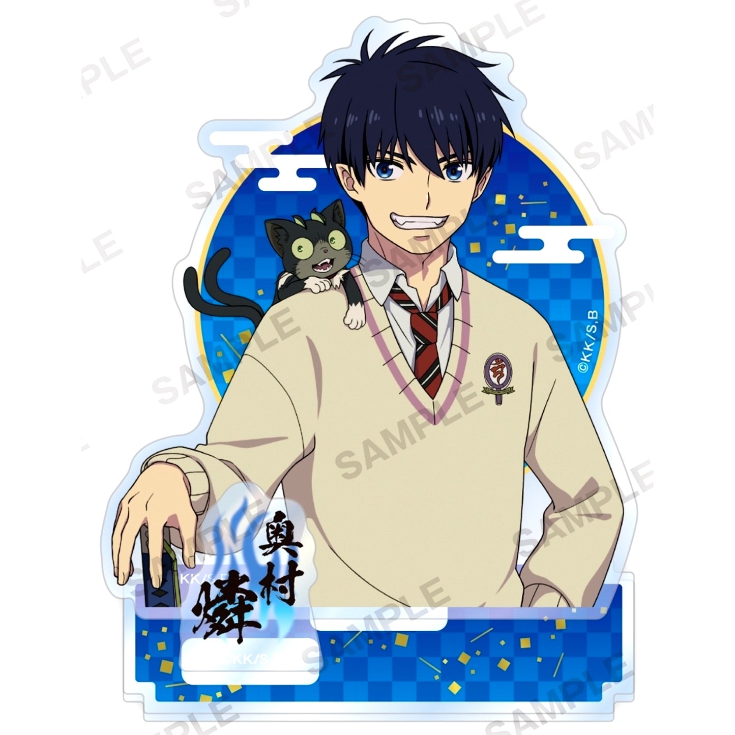 Rin Okumura Acrylic Stand Blue Exorcist Shimane Illuminati Saga [USED]