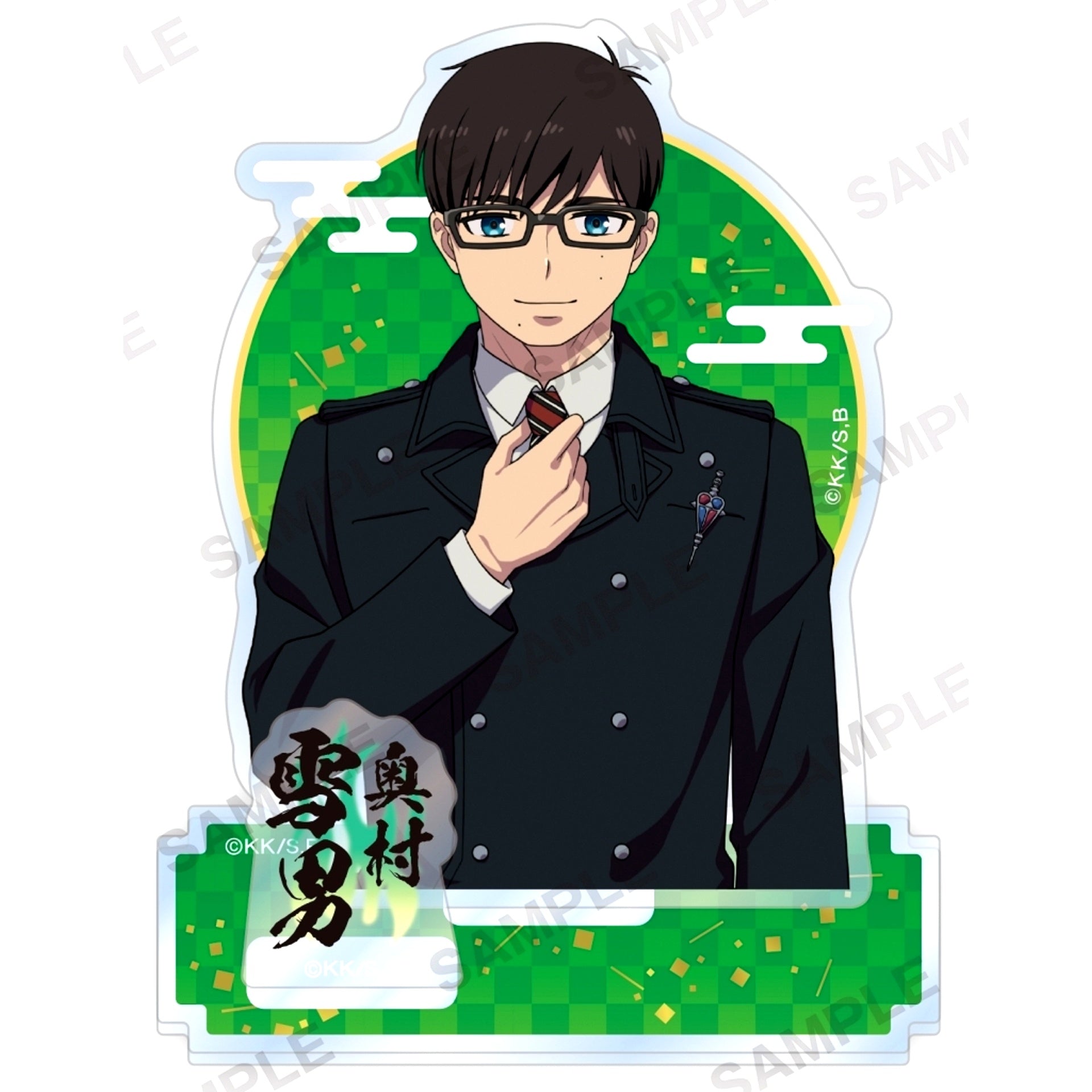 Yukio Okumura Acrylic Stand Blue Exorcist Shimane Illuminati Saga [USED]