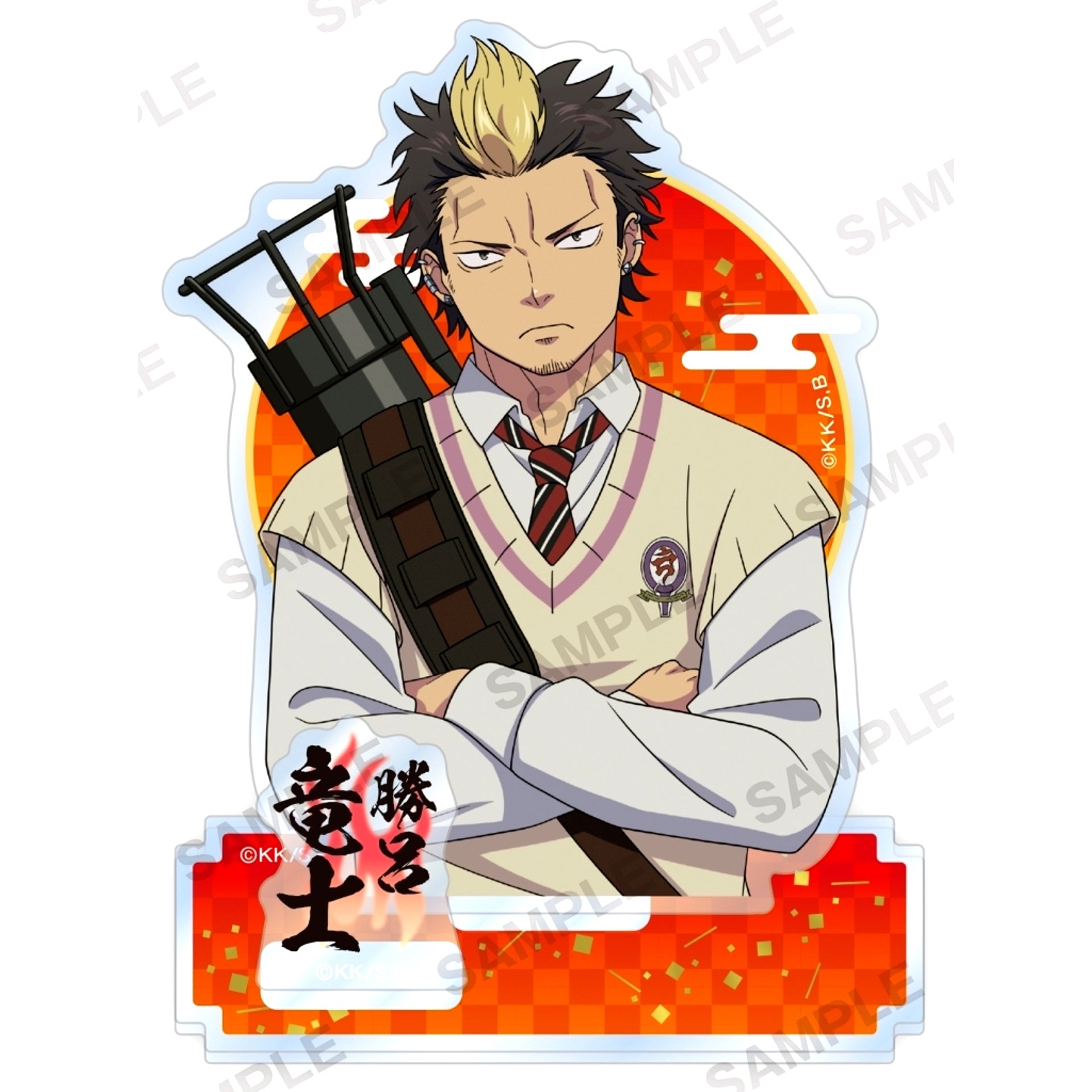 Ryuji Suguro Acrylic Stand Blue Exorcist Shimane Illuminati Saga [USED]