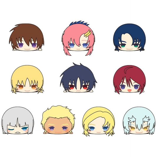Kira Yamato & Others Mobile Suit Gundam SEED Freedom All 10 Types Set Mochimochi Mascot [USED]