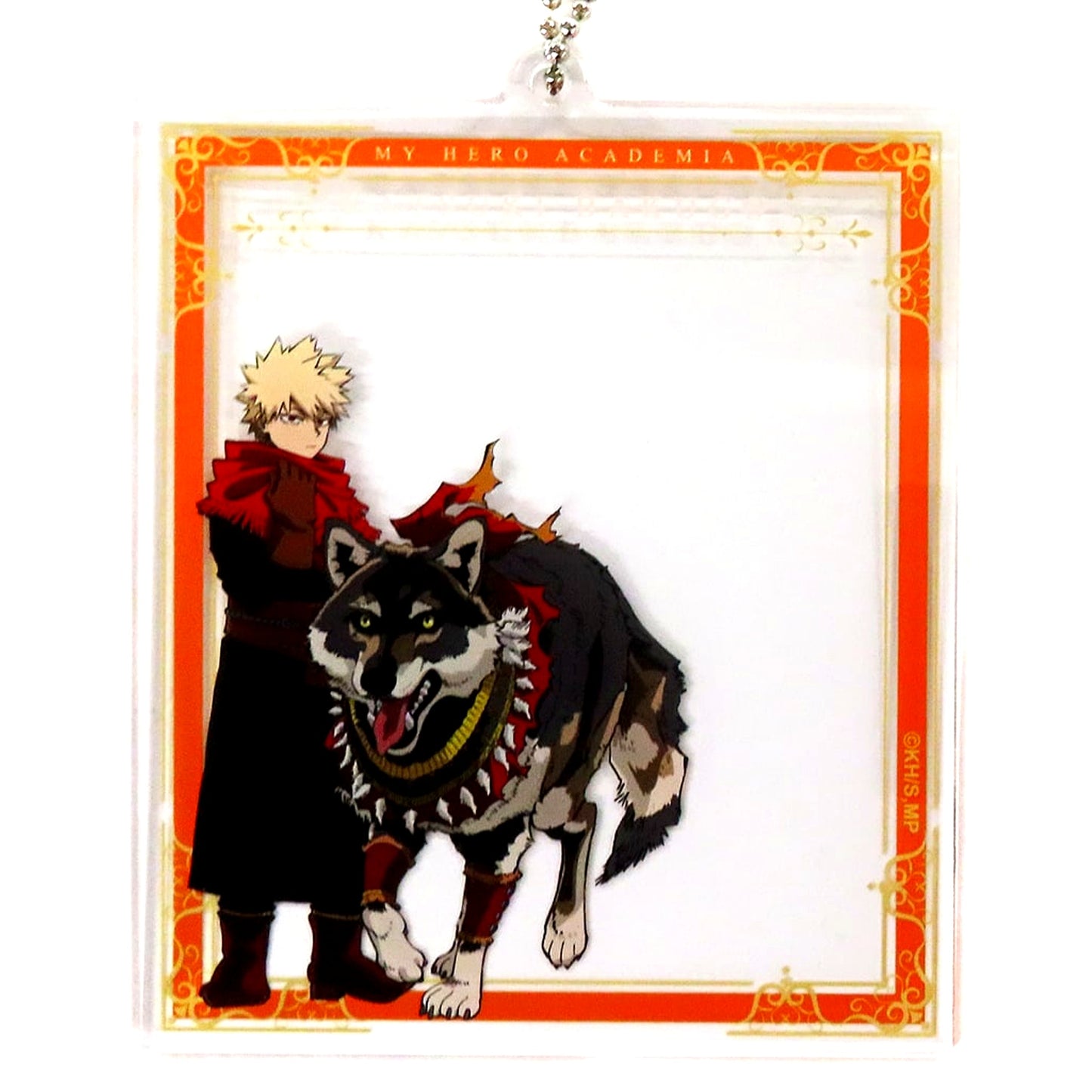 Katsuki Bakugo My Hero Academia Original Illustration Photo Frame Style Acrylic Keychain AnimeJapan 2024 Mail Order Limited [USED]