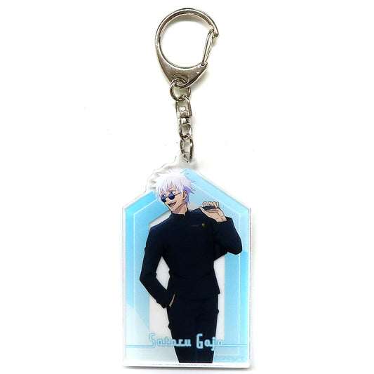 Satoru Gojo Jujutsu Kaisen Hidden Inventory Premature Death Trading Acrylic Keychain AJ2024 Ver AnimeJapan 2024 [USED]