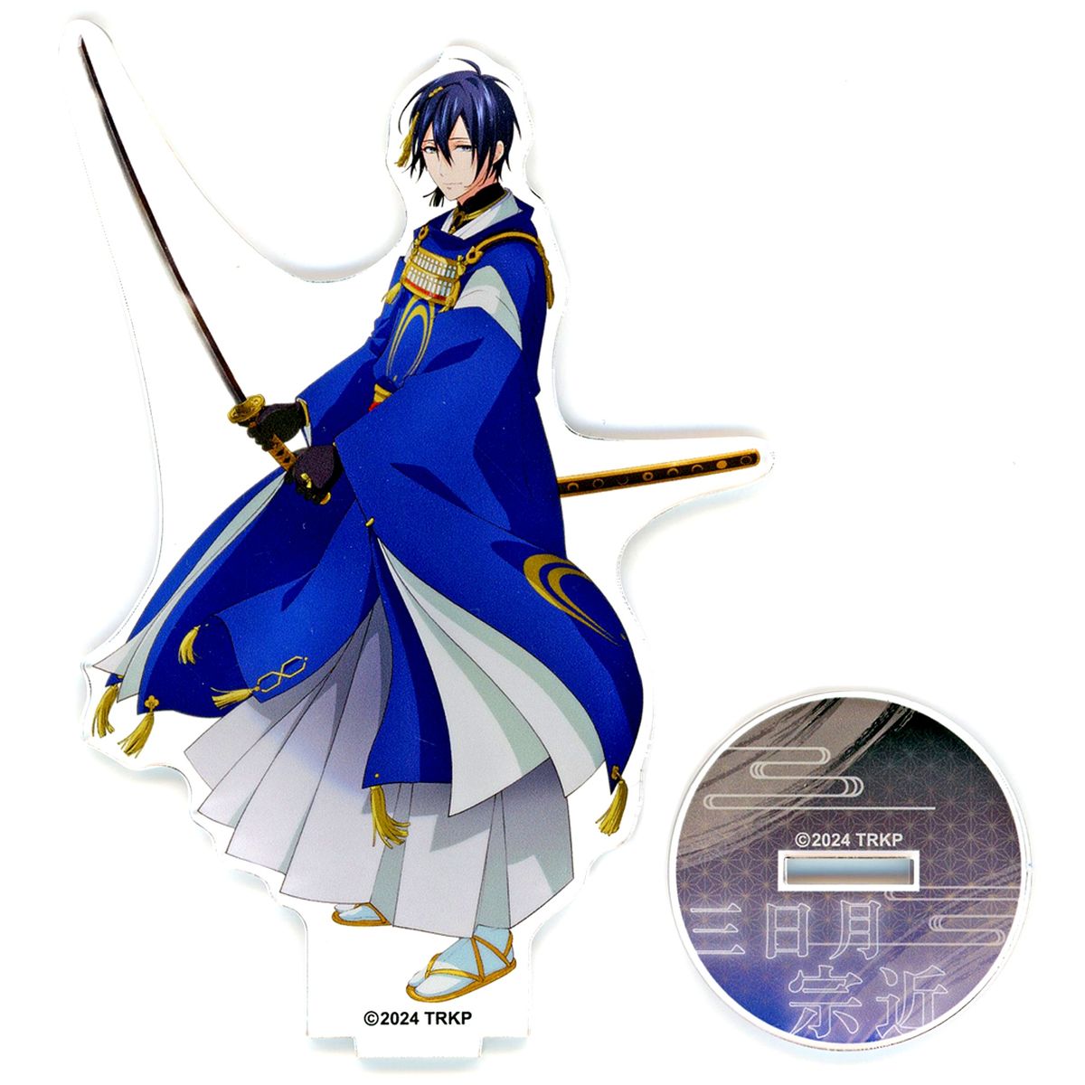 Mikazuki Munechika Touken Ranbu Kai Kyoden Moyuru Honnouji Teaser Visual Acrylic Stand [USED]