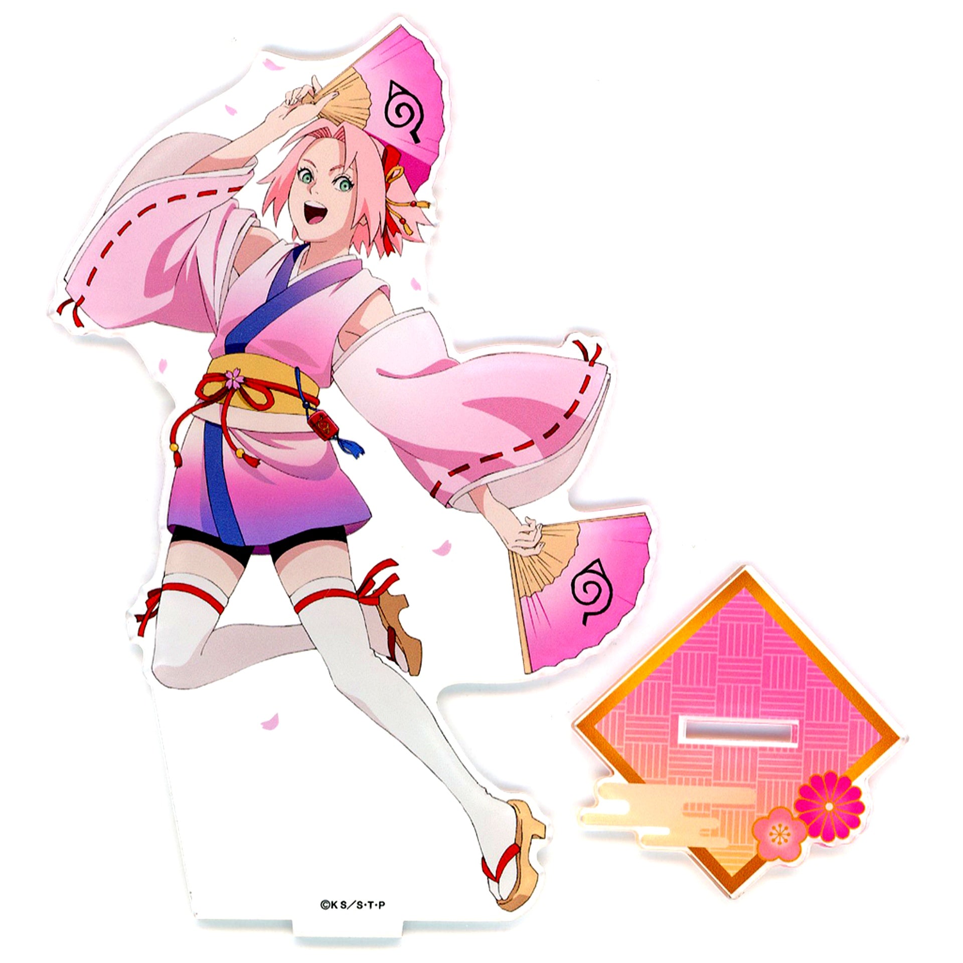Sakura Haruno Acrylic Stand Buyo Dance Ver. Naruto Shippuden [USED]