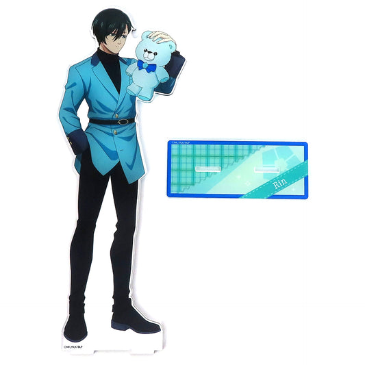 Rin Itoshi BIG Acrylic Stand Teddy Bear x Suit Ver. Blue Lock AnimeJapan 2024 Goods [USED]