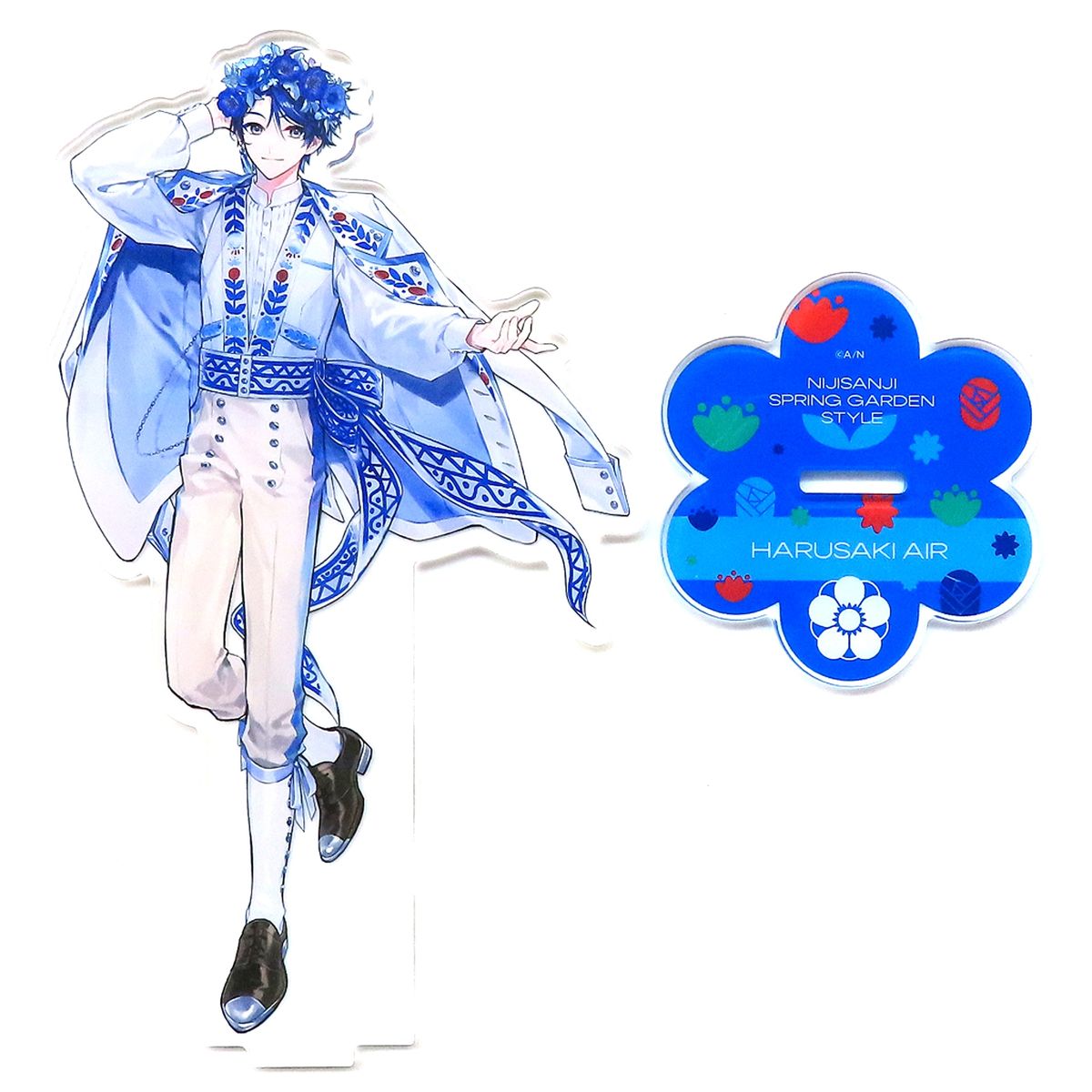 Harusaki Air Virtual YouTuber Nijisanji Acrylic Stand Spring Garden Style [USED]