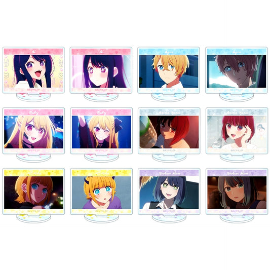 Set of 12 Oshi no Ko Trading Scene Shot Acrylic Stand [USED]