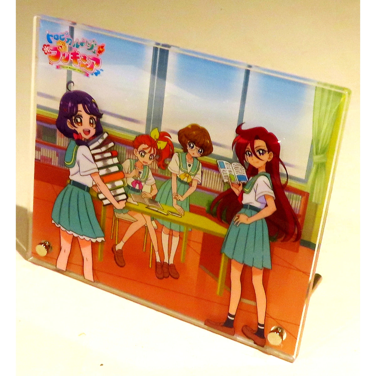 Tropical-Rouge! Precure School Fair Studying Hard! Acrylic Art Board [USED]