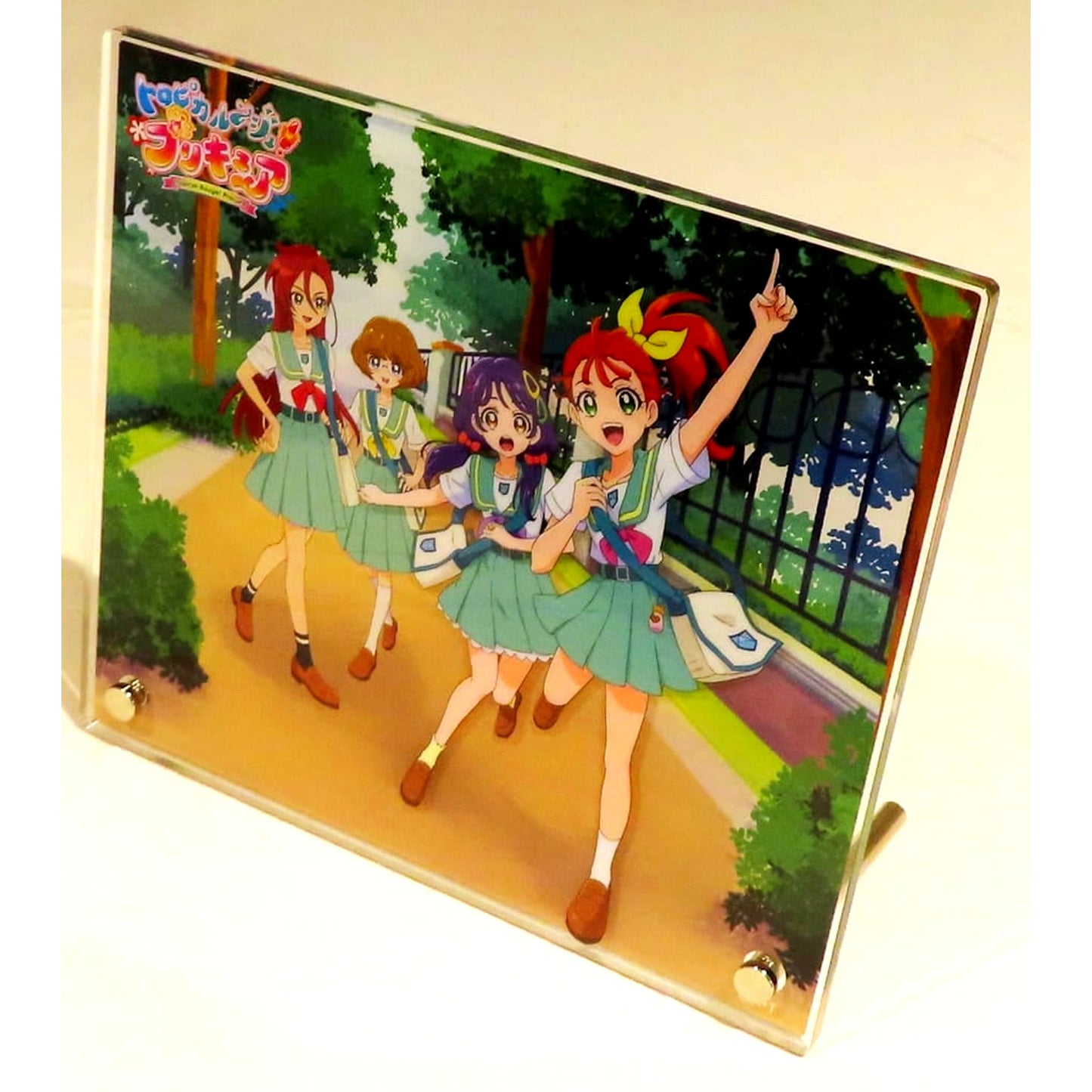 Tropical-Rouge! Precure Acrylic Art Board School Fair Genki ni Toko Chu [USED]