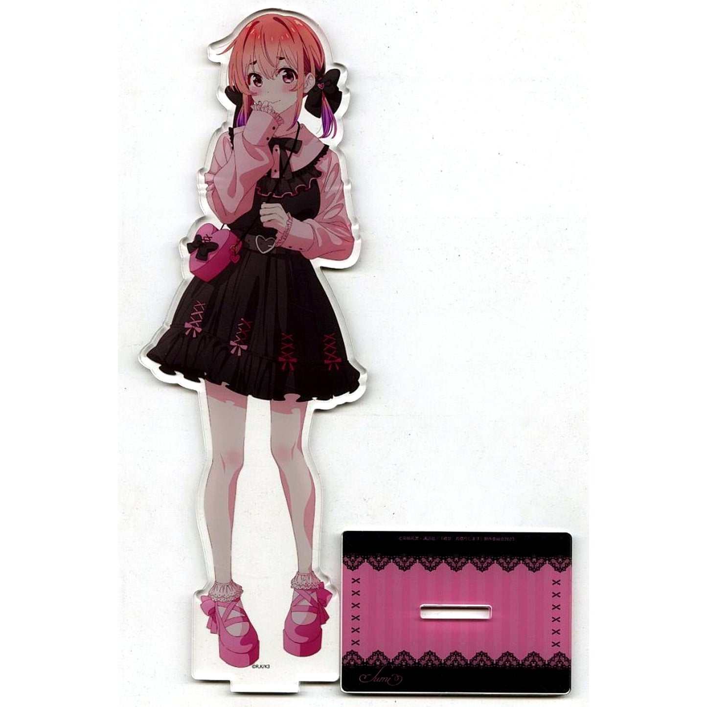 Sumi Sakurasawa Rent-a-Girlfriend POP UP SHOP Gothic Date Clothes Illustration Oversized Acrylic Stand [USED]