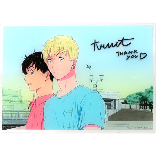 Tanato Illustration Autographed A4 Acrylic Plate Sneaky Red [USED]