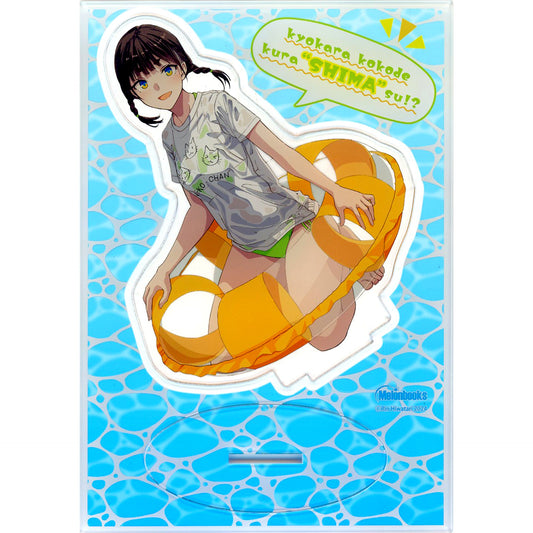 Aoko Takamine Illustration B6 Acrylic Stand Figure Bonus for Comics Vol 1 Melonbooks Limited Edition Kyou kara Koko de Kurashimasu!? [USED]
