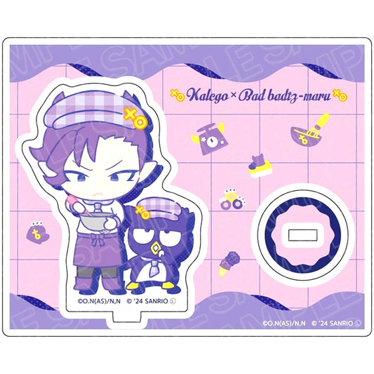 Kalego Naberius x Badtz-Maru Sweets Ver. Acrylic Stand Welcome to Demon School! Iruma-kun x Sanrio Characters [USED]
