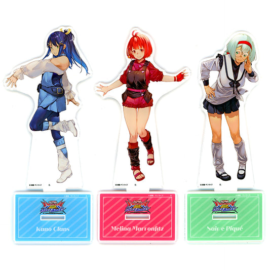 Team Battle Ver. Gundam GUNDAM GAME GRAND PRIX GGGP2024 Acrylic Stand Set [USED]