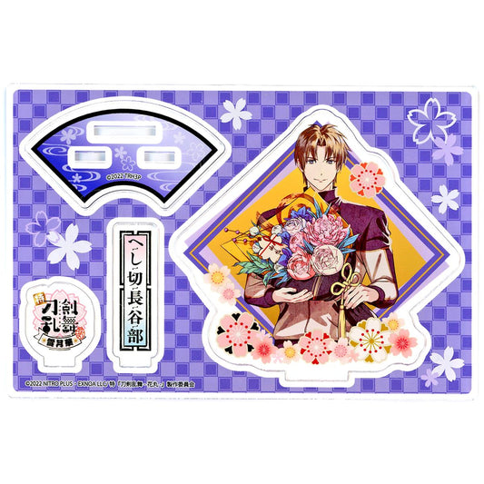 Heshikiri Hasebe D. Toku: Touken Ranbu Hanamaru Setsugetsuka Illustration Acrylic Stand [USED]