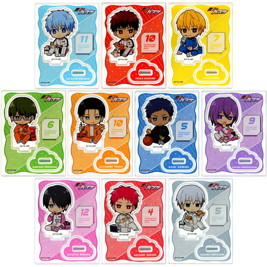 Kuroko's Basketball Trading Mini Acrylic Stand After Practice Moment ver Set of All 10 Types AnimeJapan 2024 Goods [USED]
