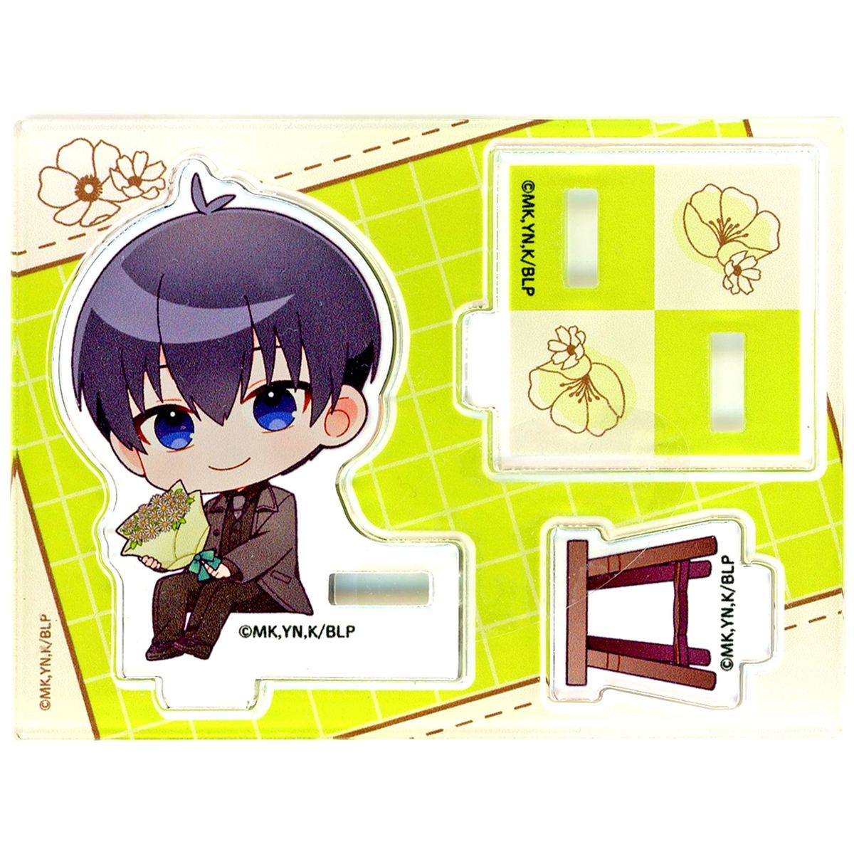 Yoichi Isagi Blue Lock Trading Acrylic Stand Birthday Flower Ver. AnimeJapan 2024 [USED]