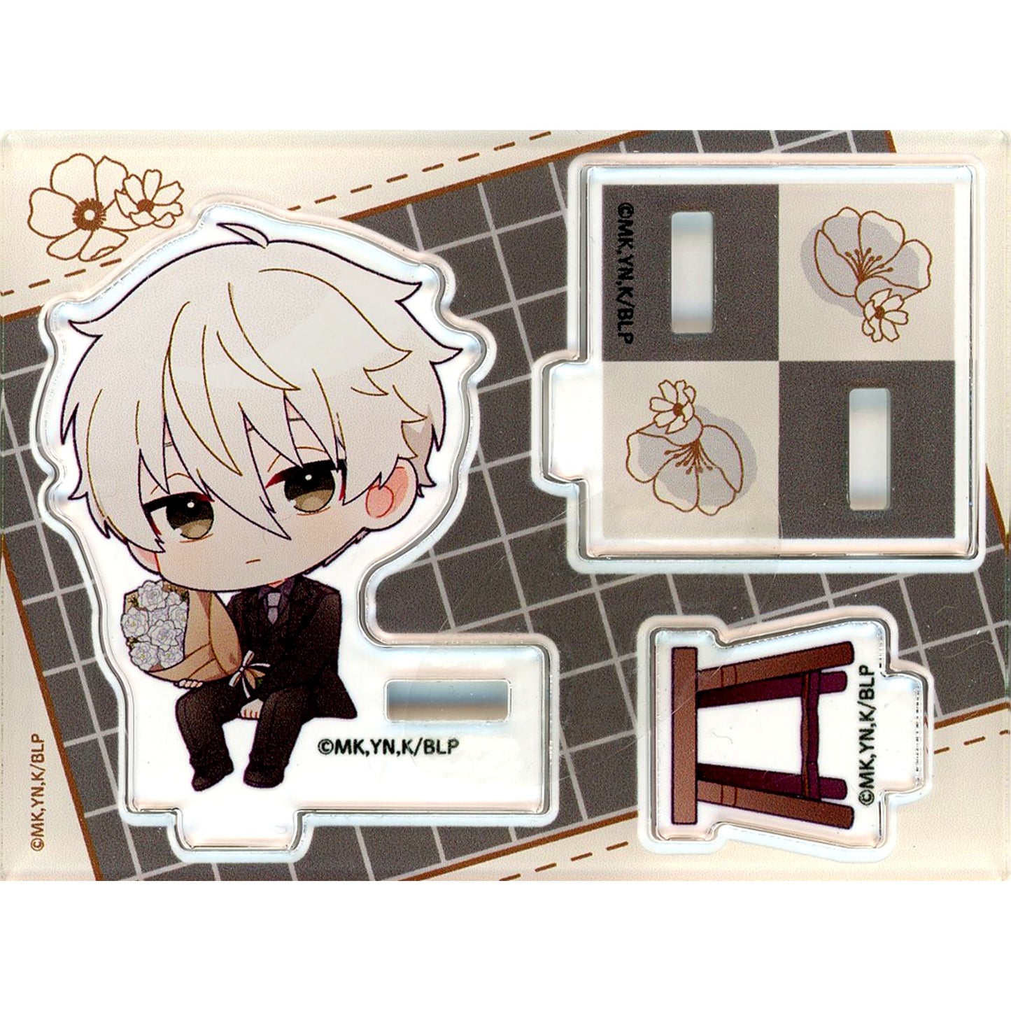 Seishiro Nagi Blue Lock Trading Acrylic Stand BIRTHDAY FLOWER Ver. AnimeJapan 2024 Goods [USED]