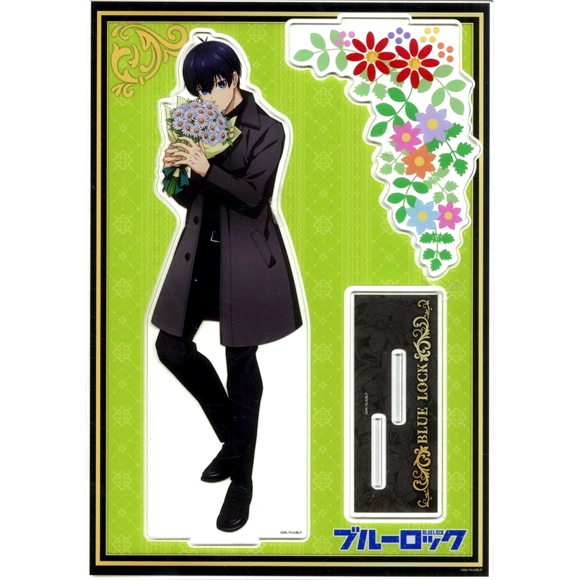 Yoichi Isagi BIG Acrylic Stand BIRTHDAY FLOWER Ver. Blue Lock AnimeJapan 2024 Mail Order Limited [USED]