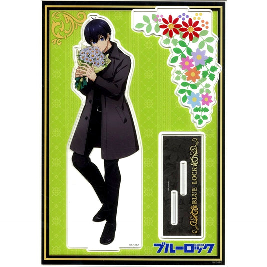 Yoichi Isagi BIG Acrylic Stand BIRTHDAY FLOWER Ver. Blue Lock AnimeJapan 2024 Mail Order Limited [USED]