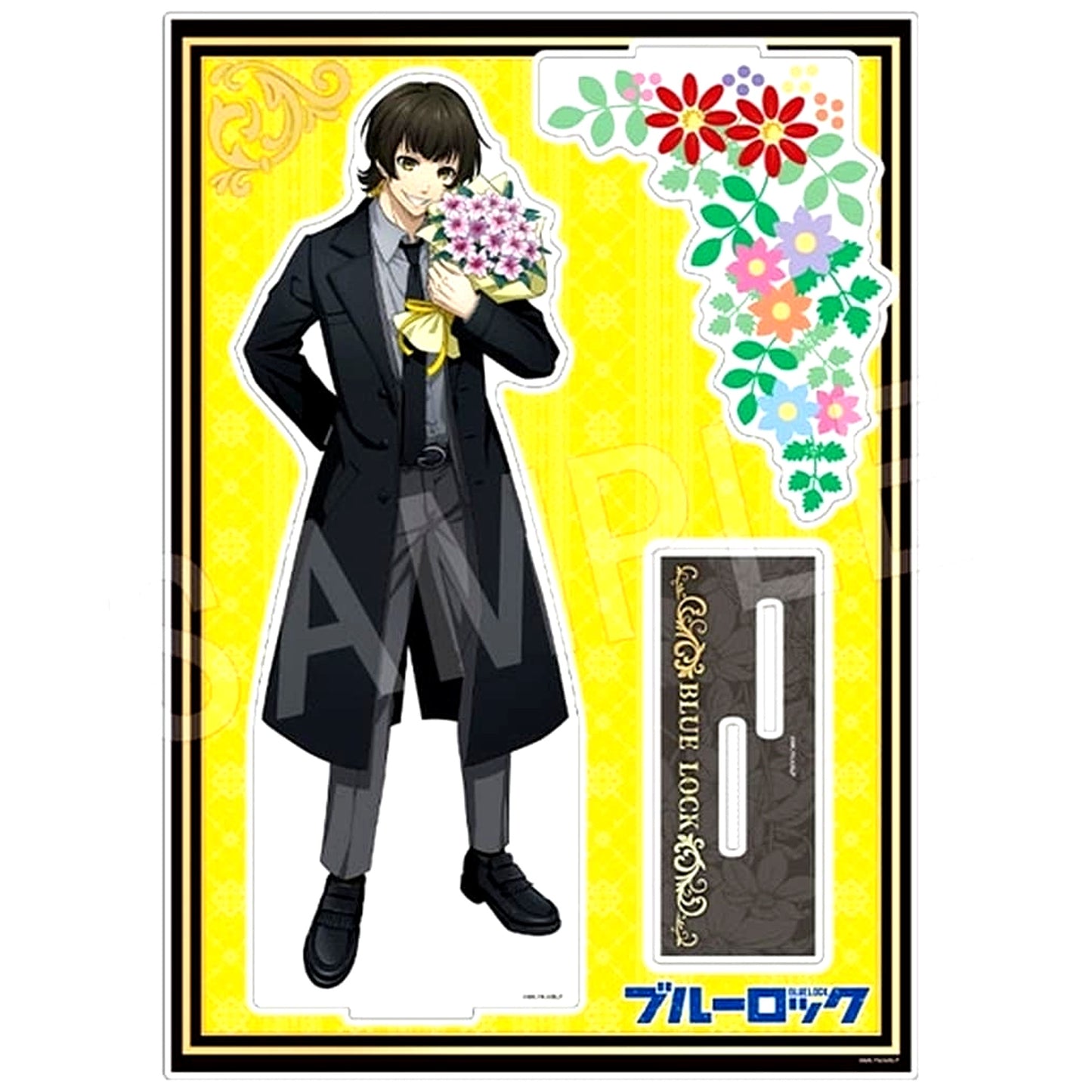 Meguru Bachira BIG Acrylic Stand BIRTHDAY FLOWER Ver. Blue Lock AnimeJapan 2024 Mail Order Limited [USED]